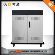 Mobile android system tablet pc charging cabinet and storage cart
 